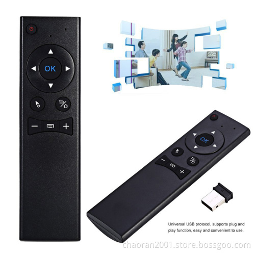 Wholesale 2.4G Wireless Up To 10 Meters Remote Control Android TV Box MX6 Google Search Fly Air Mouse Remote Control